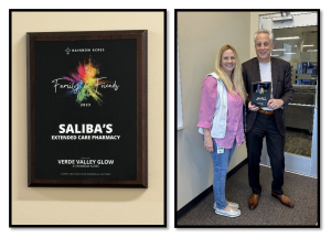 Saliba's Pharmacy receives award from Rainbow Acres