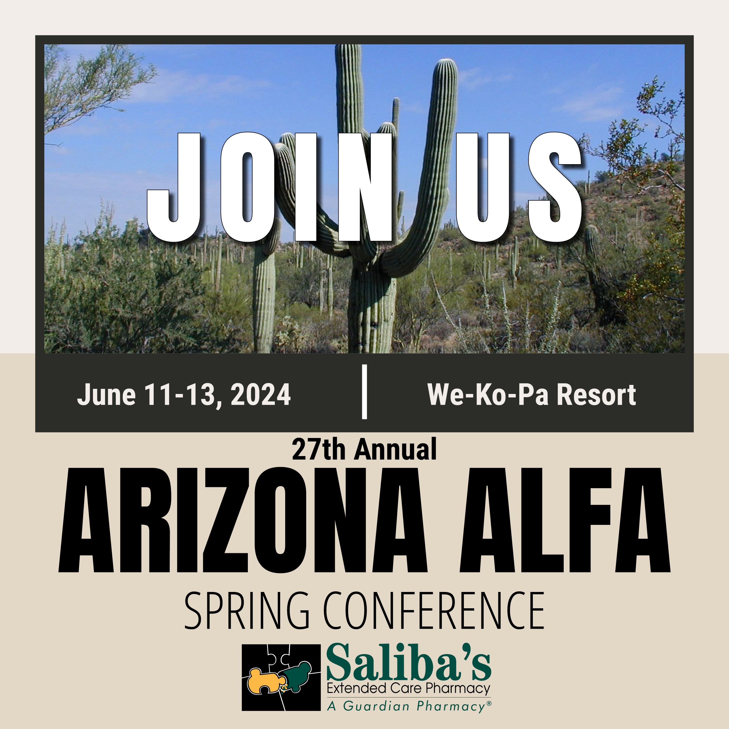 27th Annual Arizona ALFA Spring Conference Saliba's